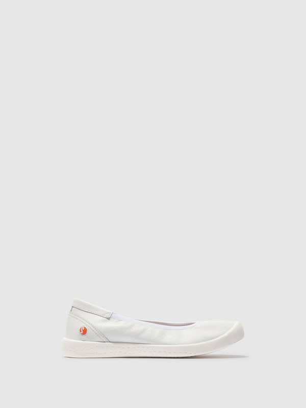 Elasticated Ballerinas ILMEI737SOF WHITE